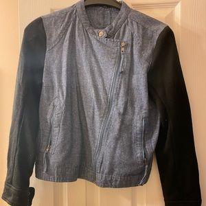 Licks moto denim jacket